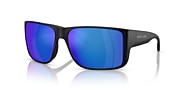 Sunglasses Native Badlands XL XL (62-16) with Blue Reflex Polarized lens and Matte Black frame - Variant link