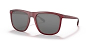 Lunettes de soleil Native Mesa XL (57-19) avec Reflet argenté verre et Rouge mat Rock monture - Lien de variante