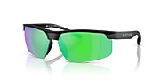 Sunglasses Native Ridge-Runner Crest XL (69-09) with Green Reflex Polarized lens and Matte Black frame - Variant link