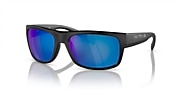 Lunettes de soleil Native Ashdown M (59-17) avec Reflet bleu verre et Noir mat monture - Lien de variante