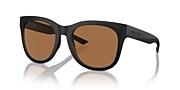 Lunettes de soleil Native Tiaga XL (55-20) avec Brun verre et Noir mat monture - Lien de variante