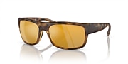 Lunettes de soleil Native Ashdown M (59-17) avec Reflet bronze verre et Écaille de tortue mate monture - Lien de variante