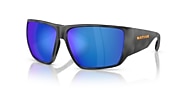 Lunettes de soleil Native Sightcaster II L (64-13) avec Bleu reflex polarisé verre et Écaille de tortue obsidienne monture - Lien de variante