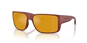 Sunglasses Native Badlands M (58-16) with Bronze Reflex Polarized lens and Red frame - Variant link