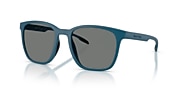 Lunettes de soleil Native Targhee Square XL (54-20) avec Gris Polarisant verre et Bleu Terroir monture - Lien de variante