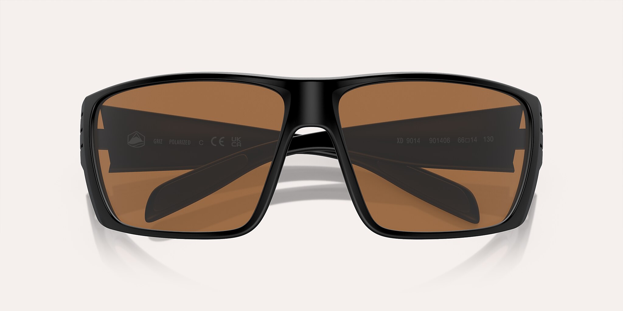 Sunglasses Native Griz L (66-14) with Brown lens and Matte Black frame Image 5 of 5