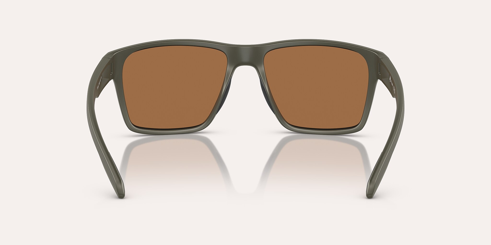 Lunettes de soleil Native Breck XL (56-17) avec Brun verre et Olive mat monture Image 4 de 5