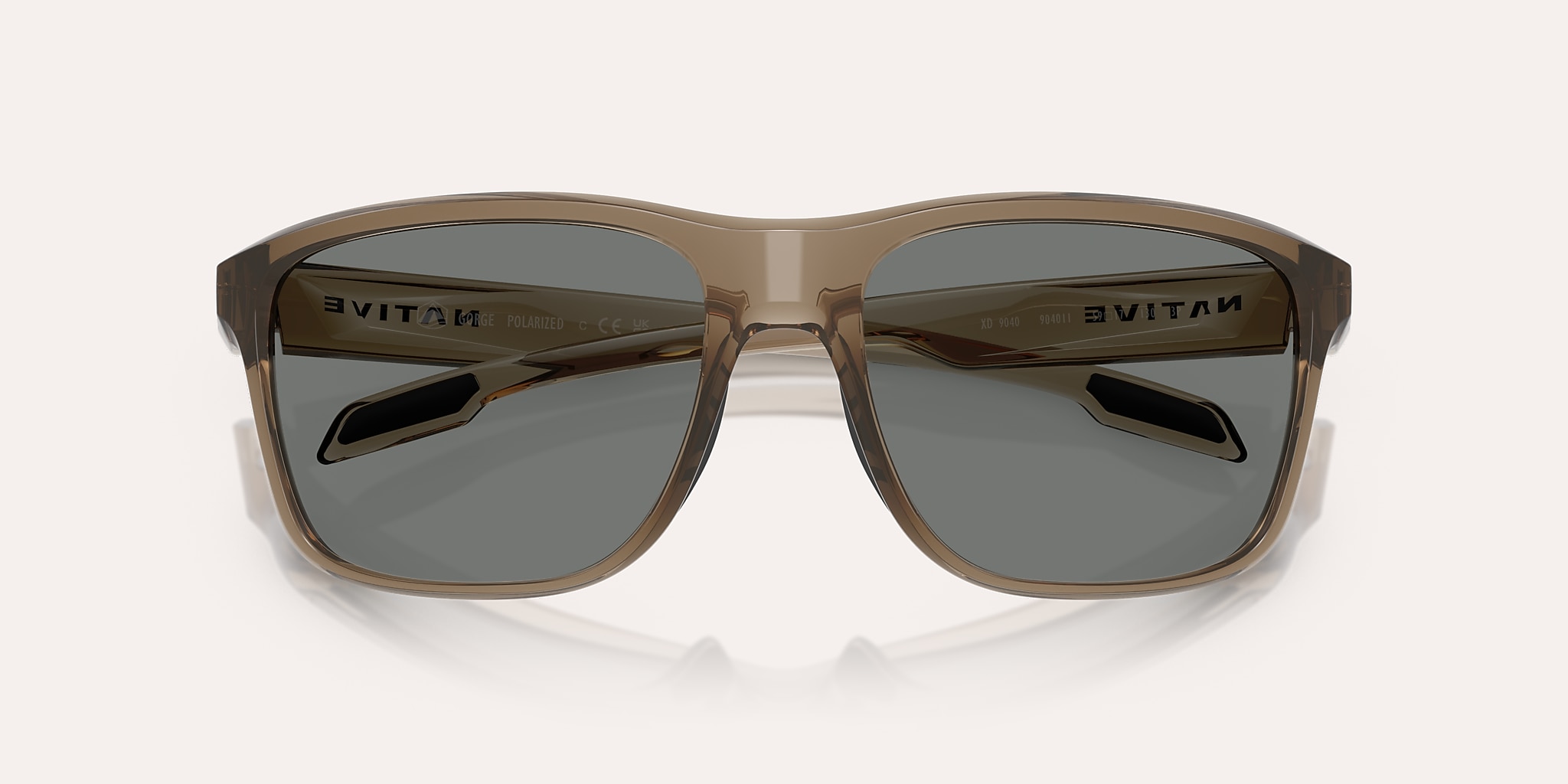 Sunglasses Native Gorge L (59-17) with Grey Polarized lens and Smokey Quartz frame Image 5 of 5 Sunglasses Native Gorge L (59-17) with Grey Polarized lens and Smokey Quartz frame Image 5 of 5