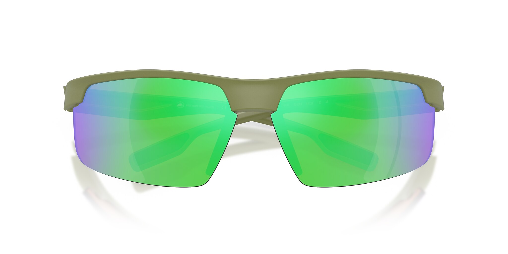 Ridge-Runner Crest Sunglasses Green Reflex Polarized | Native Eyewear®
