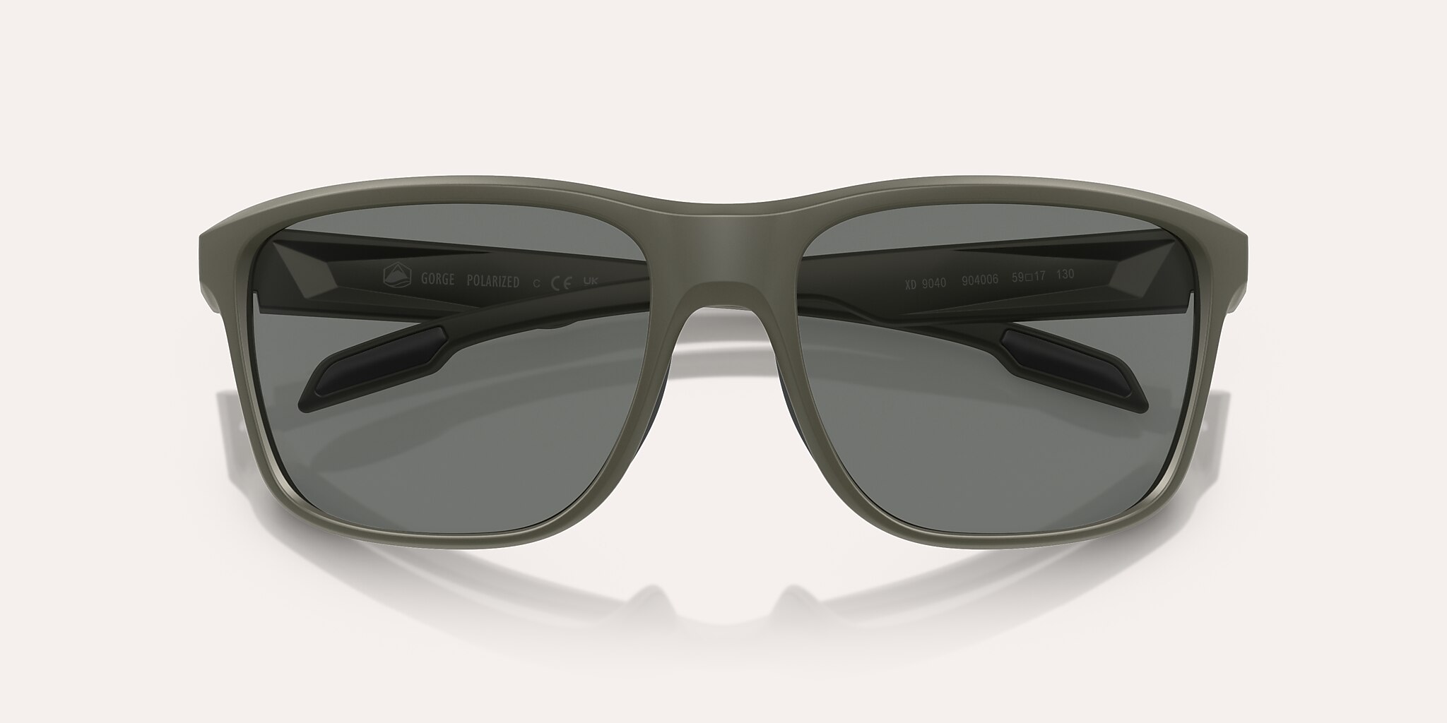 Sunglasses Native Gorge L (59-17) with Grey Polarized lens and Matte Olive frame Image 5 of 5