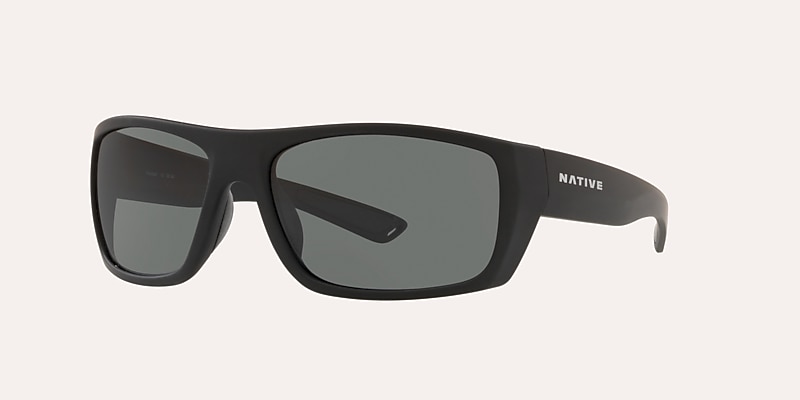 Sunglasses Native Distiller M (62-17) with Grey lens and Matte Black frame Image 1 of 4