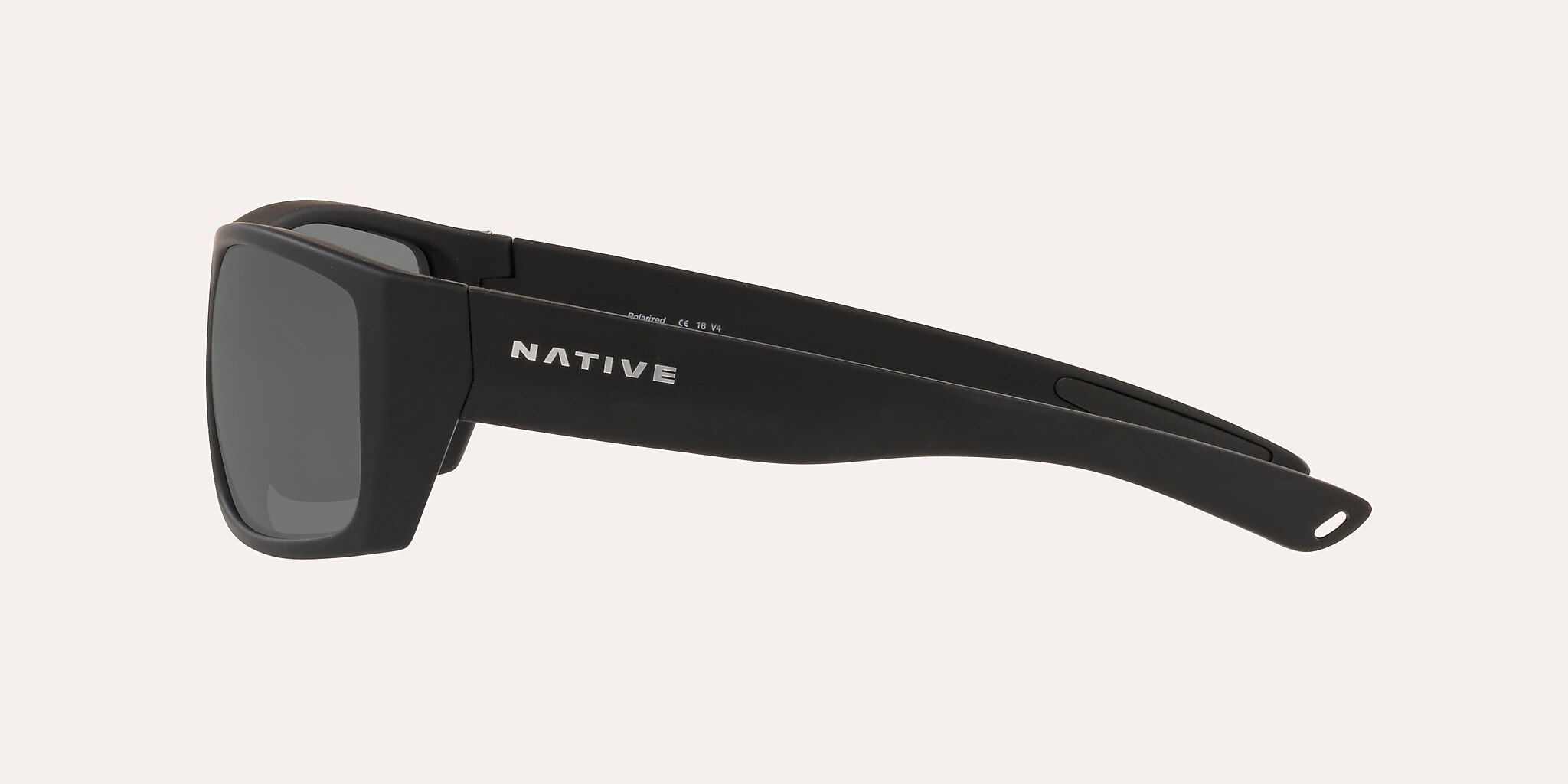 Sunglasses Native Distiller M (62-17) with Grey lens and Matte Black frame Image 3 of 4