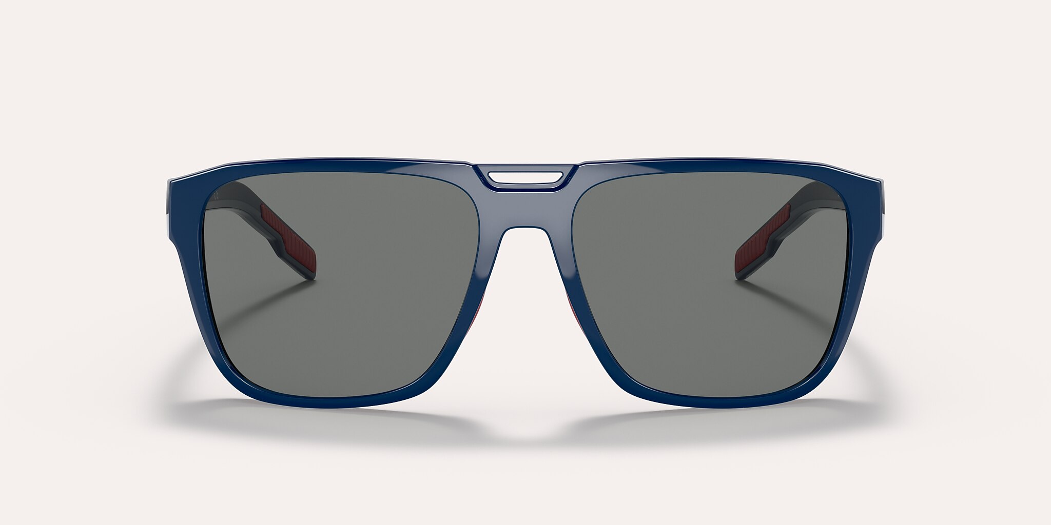 Lunettes de soleil Native Mammoth XL (57-16) avec Gris verre et Mountaineering Bleu monture Image 2 de 5