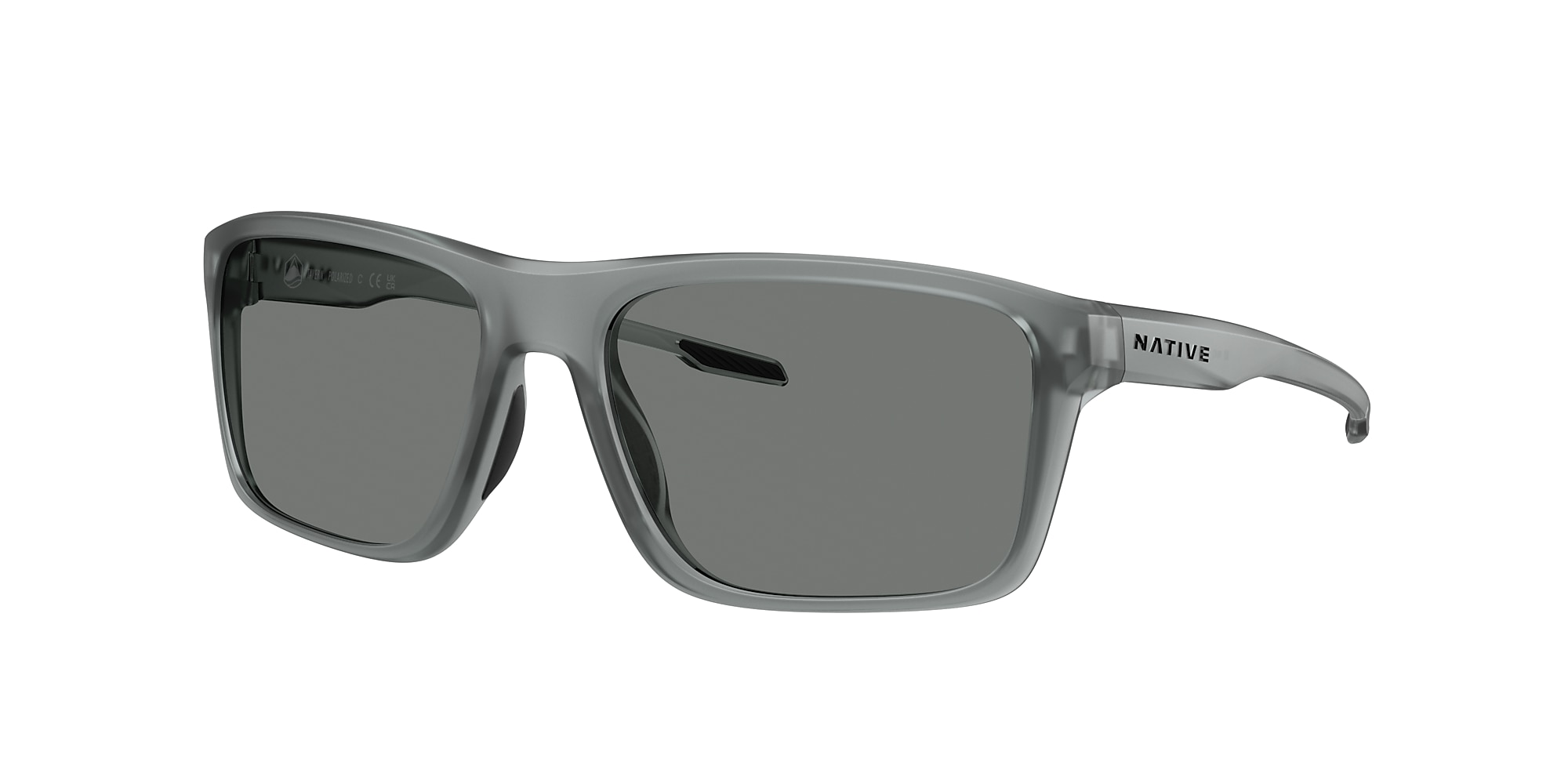 Wells Sunglasses Silver Reflex | Native Eyewear®