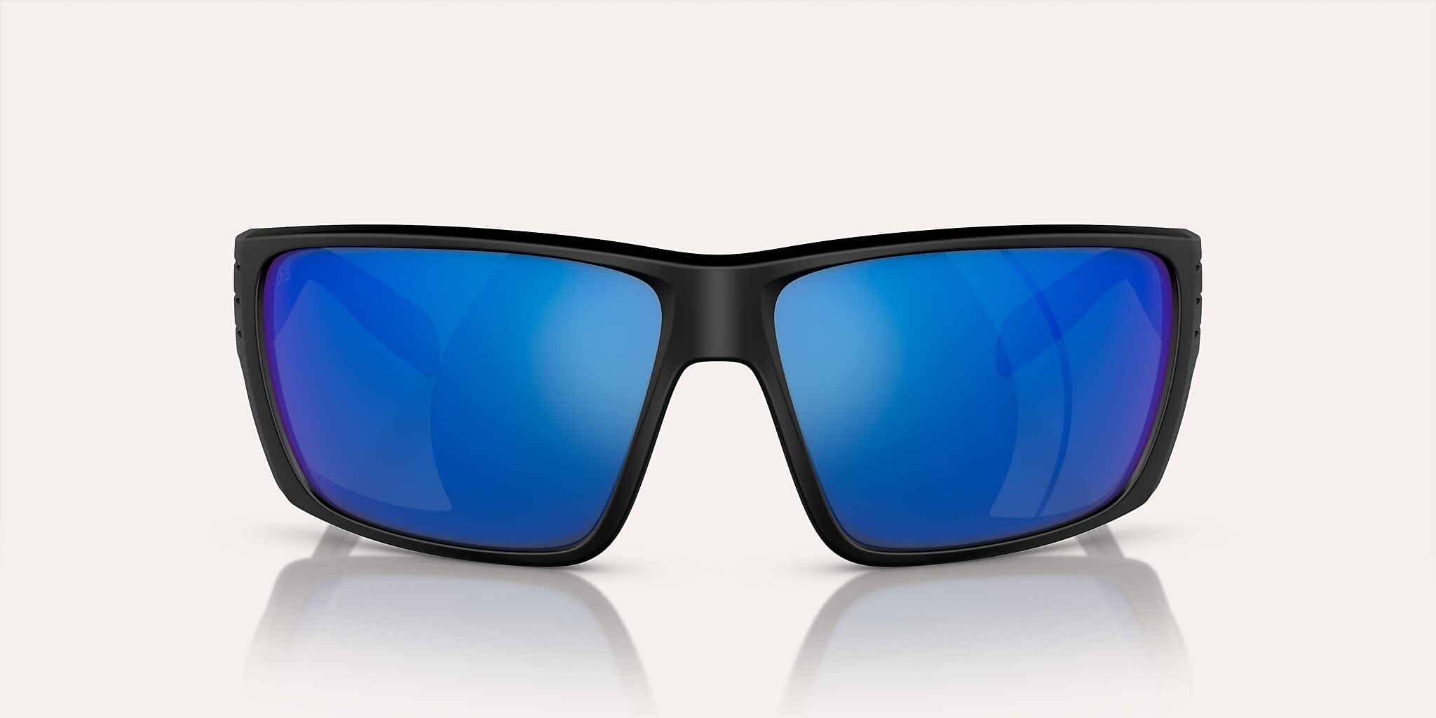 Sunglasses Native Griz L (66-14) with Blue Reflex lens and Matte Black frame Image 2 of 5