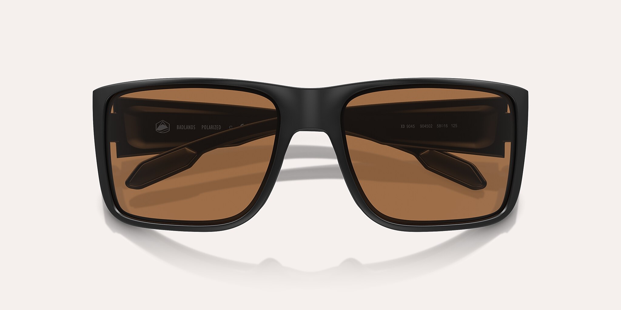 Sunglasses Native Badlands M (58-16) with Brown lens and Matte Black frame Image 5 of 6