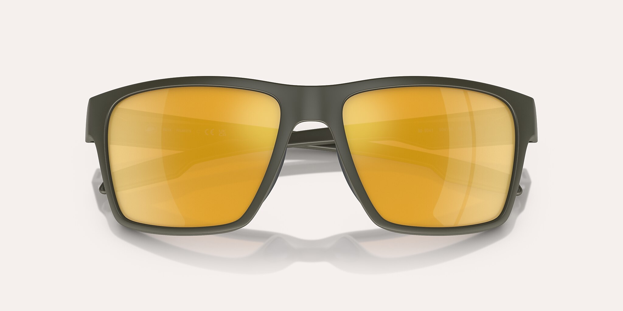 Sunglasses Native Breck XL (56-17) with Bronze Reflex lens and Matte Olive frame Image 5 of 5