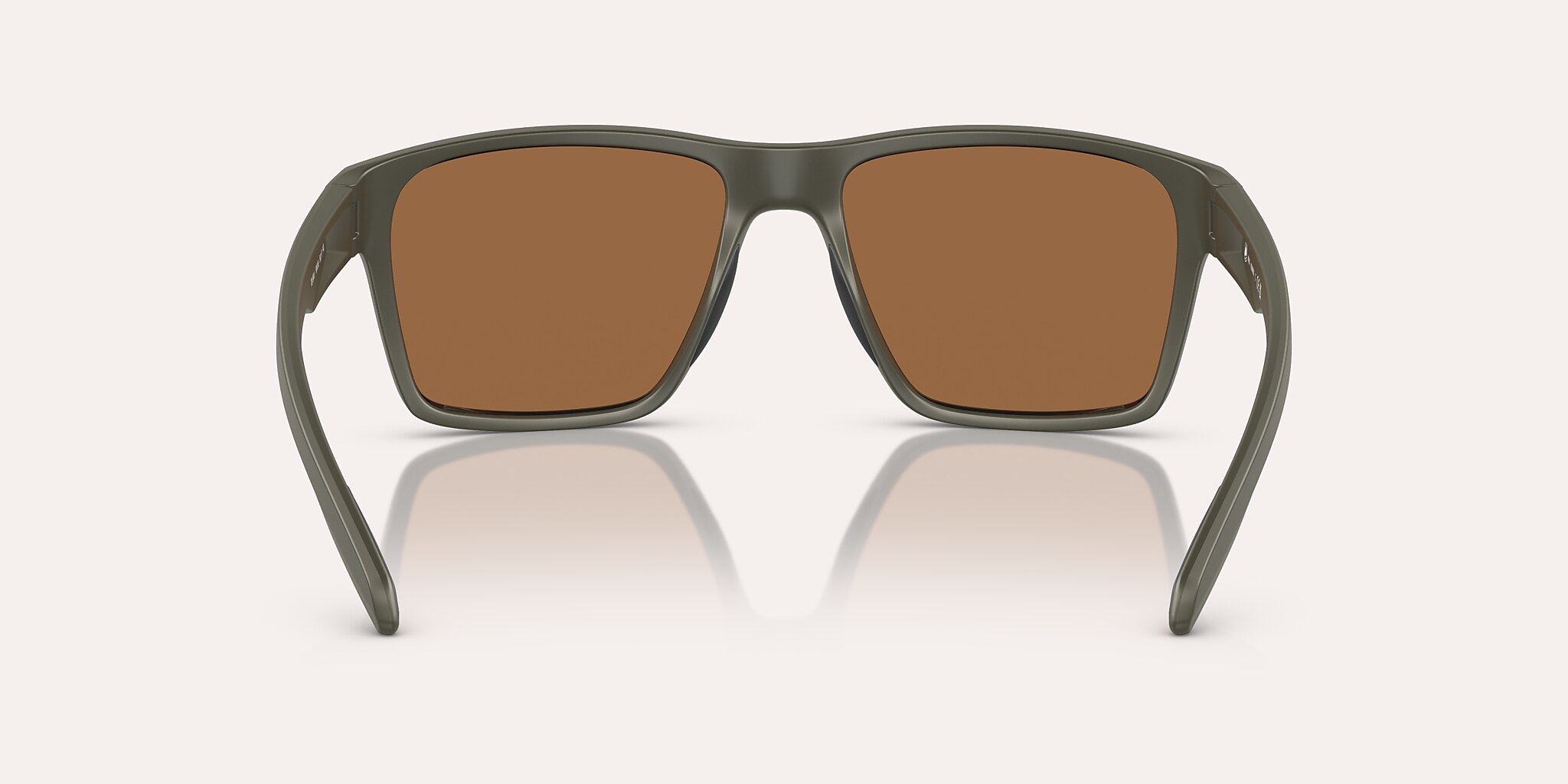 Sunglasses Native Breck XL (56-17) with Bronze Reflex lens and Matte Olive frame Image 4 of 5