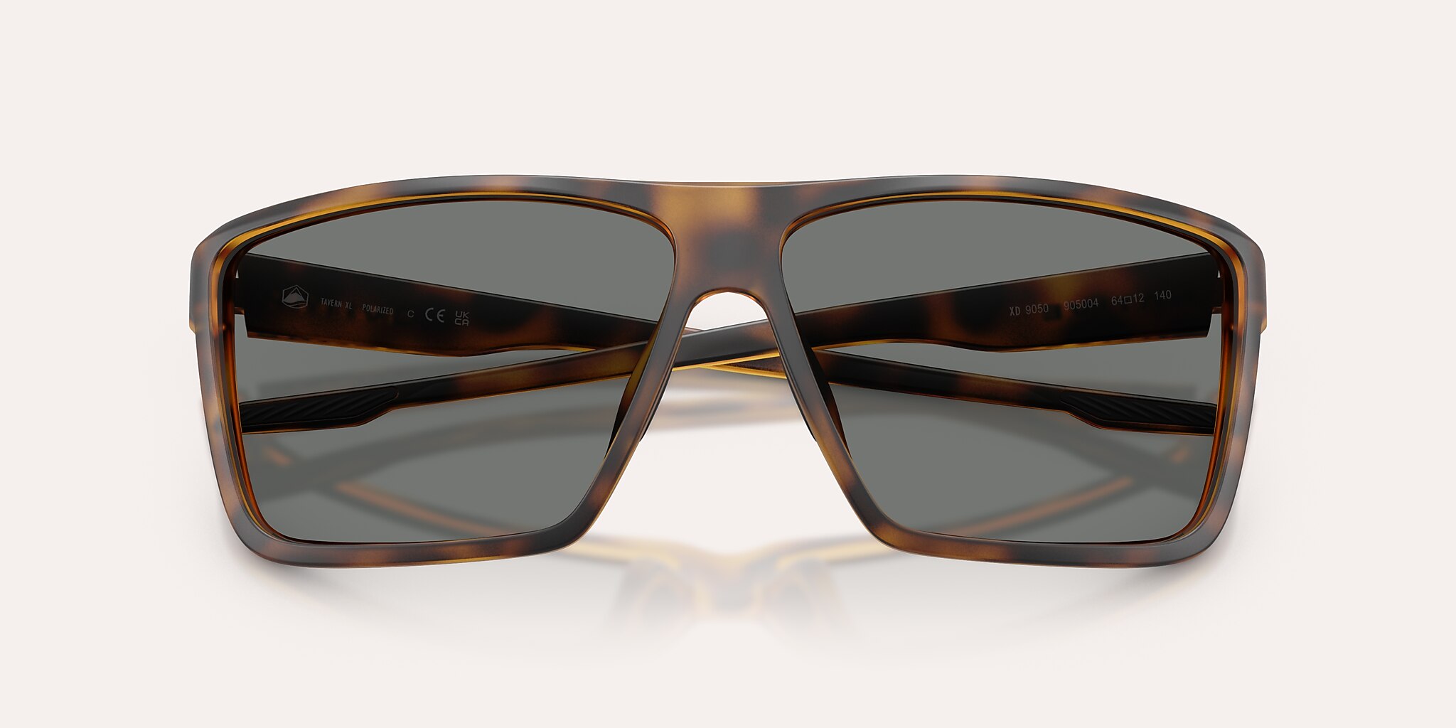 Lunettes de soleil Native Tavern XL XL (64-12) avec Gris Polarisant verre et Écaille de tortue mate monture Image 5 de 5