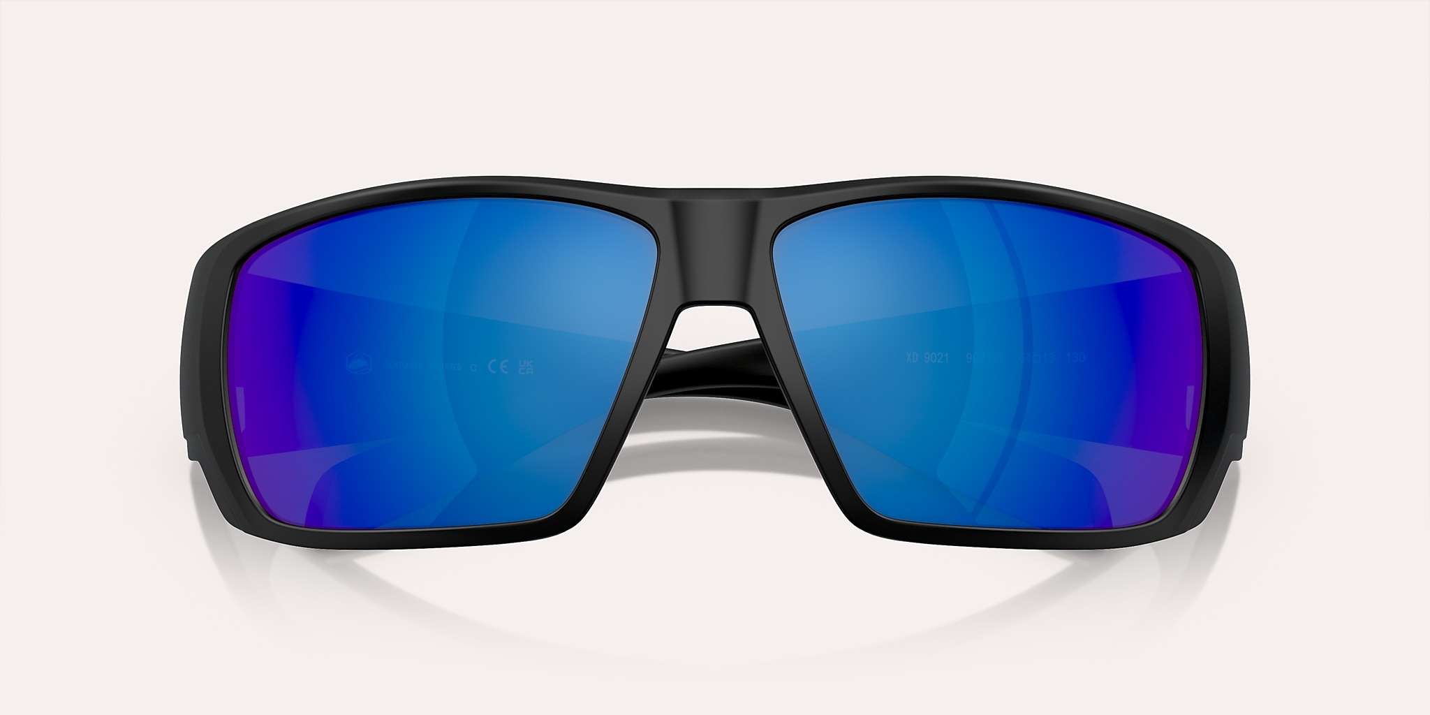 Sunglasses Native Sightcaster L (64-13) with Blue Reflex lens and Matte Black frame Image 5 of 5 Sunglasses Native Sightcaster L (64-13) with Blue Reflex lens and Matte Black frame Image 5 of 5