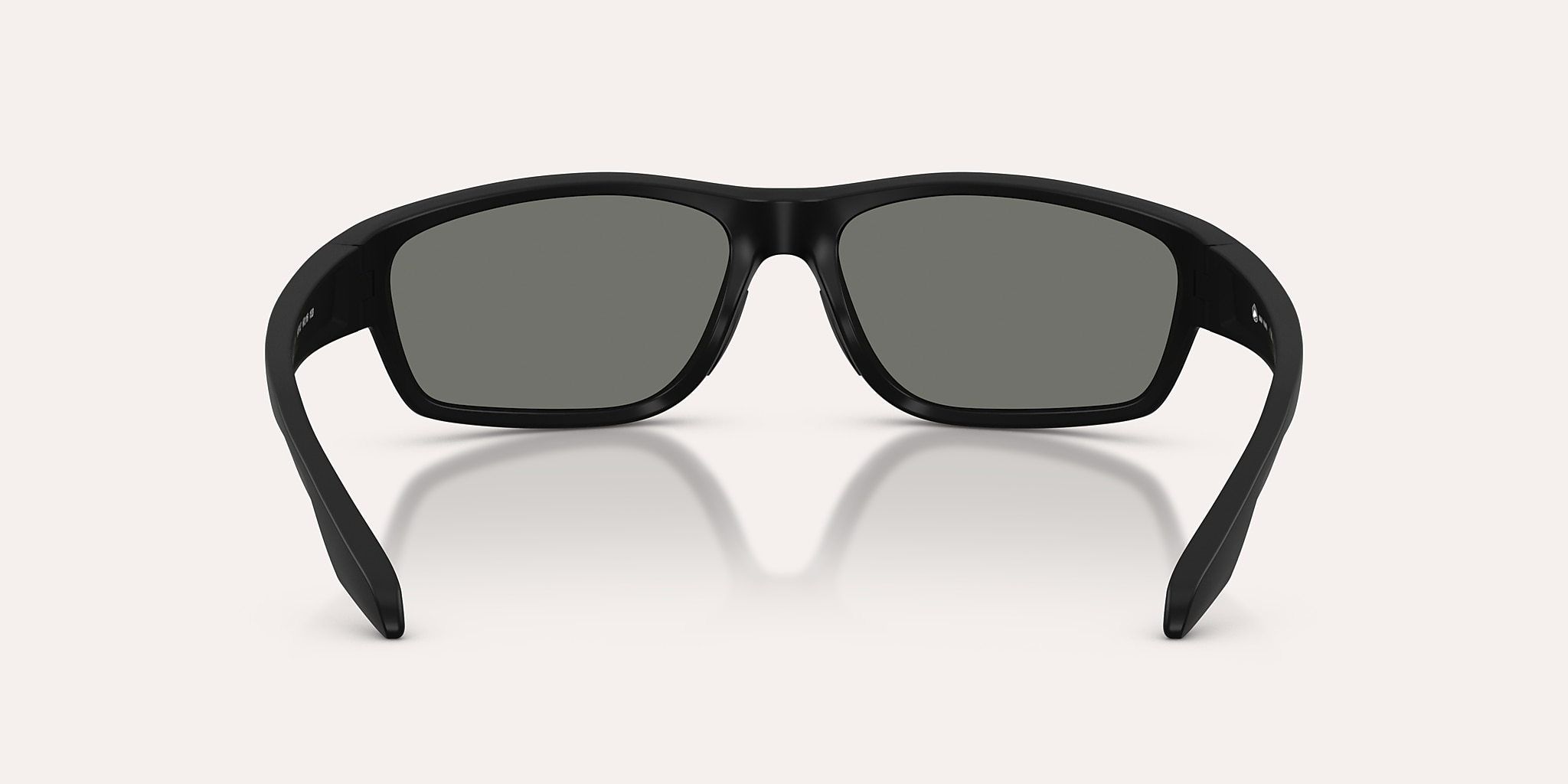 Lunettes de soleil Native Craggy M (60-16) avec Bleu reflex polarisé verre et Noir mat monture Image 4 de 5