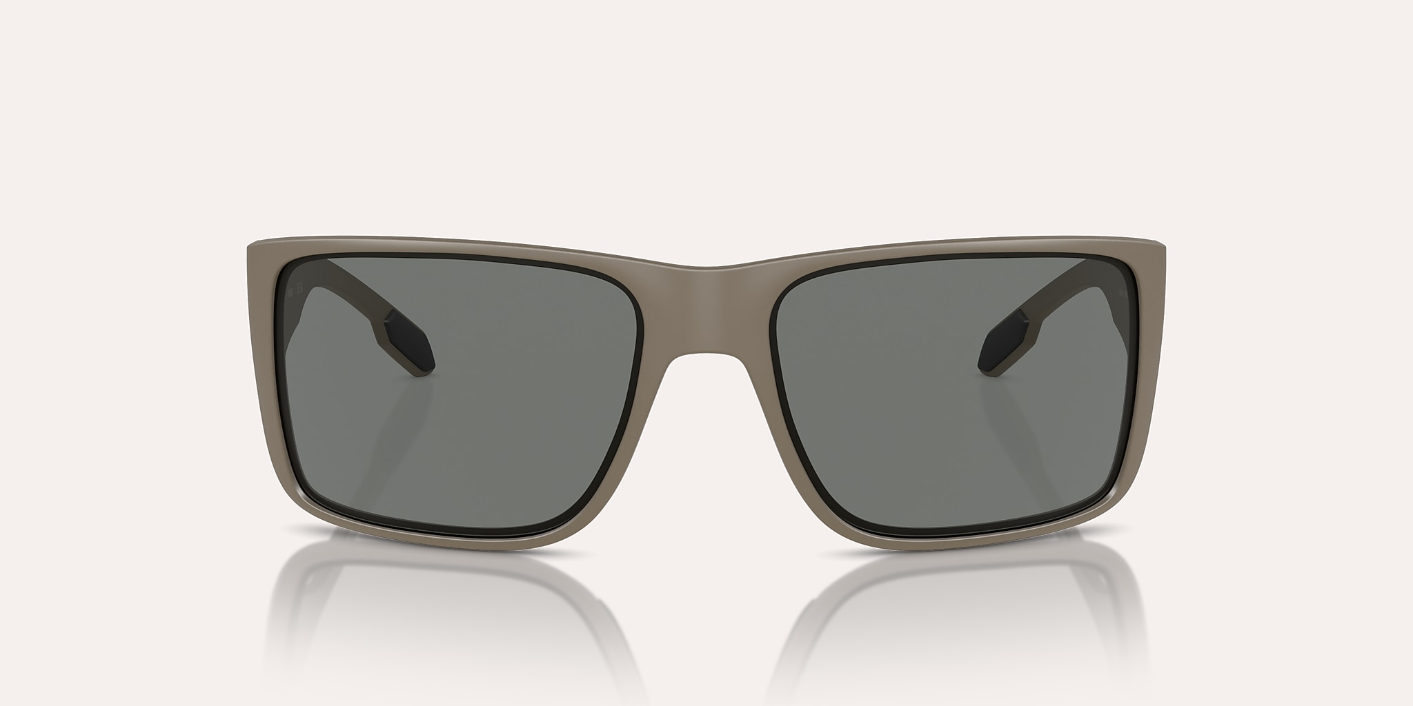 Sunglasses Native Badlands M (58-16) with Grey Polarized lens and Matte Desert Tan frame Image 2 of 6