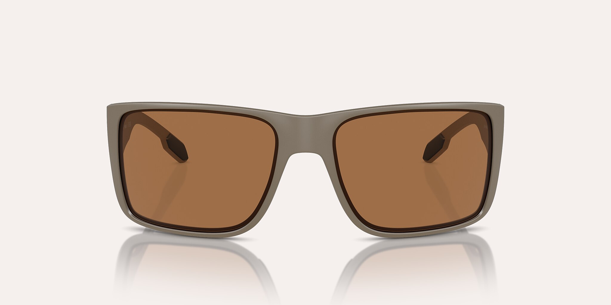 Sunglasses Native Badlands M (58-16) with Brown lens and Matte Desert Tan frame Image 2 of 6