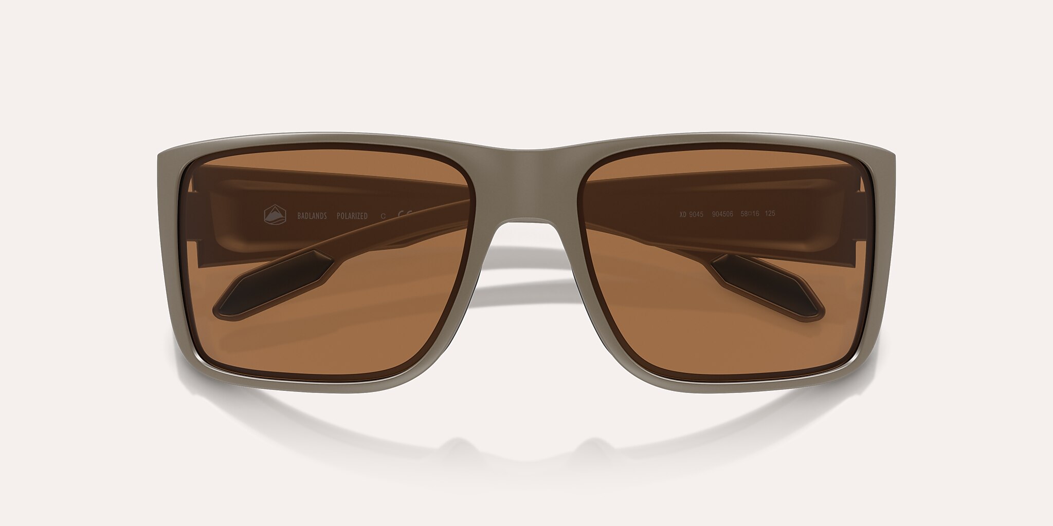Sunglasses Native Badlands M (58-16) with Brown lens and Matte Desert Tan frame Image 5 of 6
