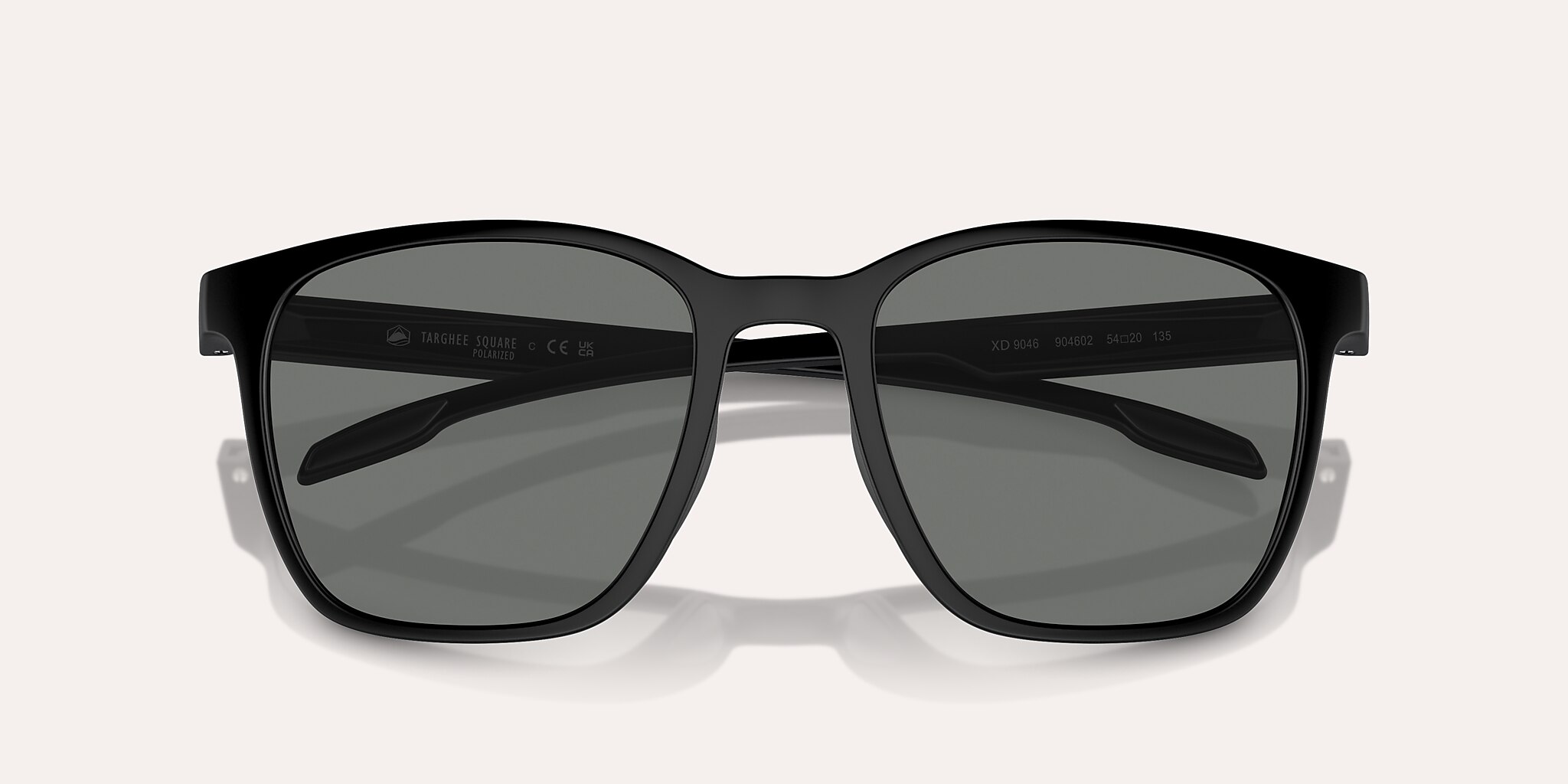 Lunettes de soleil Native Targhee Square XL (54-20) avec Gris Polarisant verre et Noir mat monture Image 6 de 6