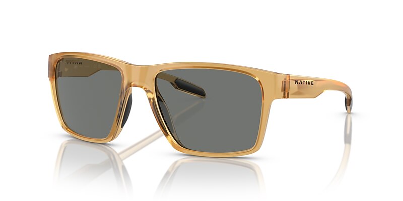 Breck Sunglasses Grey Polarized | Native Eyewear®