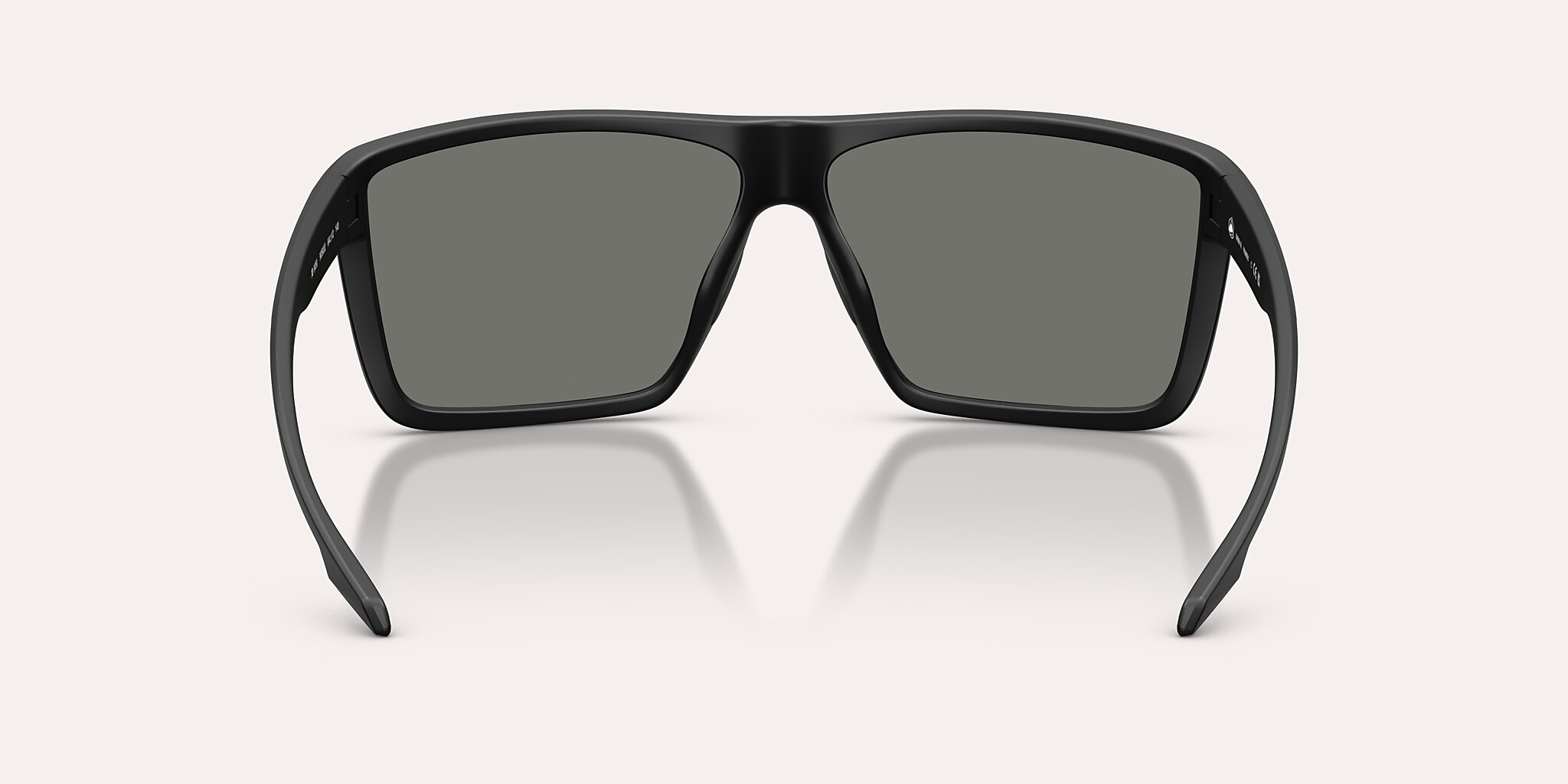 Lunettes de soleil Native Tavern XL XL (64-12) avec Bleu reflex polarisé verre et Noir mat monture Image 4 de 5