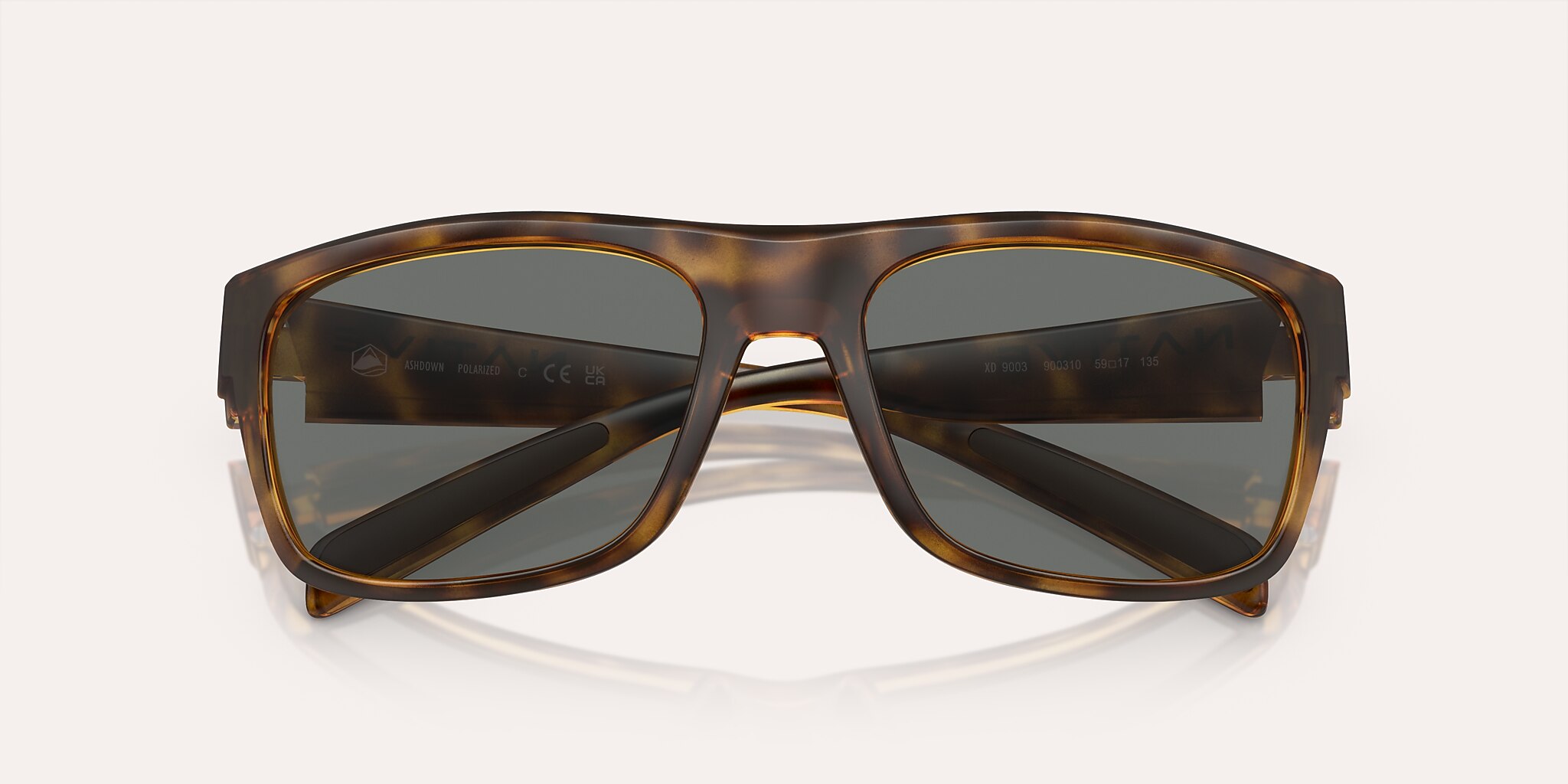 Sunglasses Native Ashdown M (59-17) with Grey Polarized lens and Matte Tortoise frame Image 5 of 5