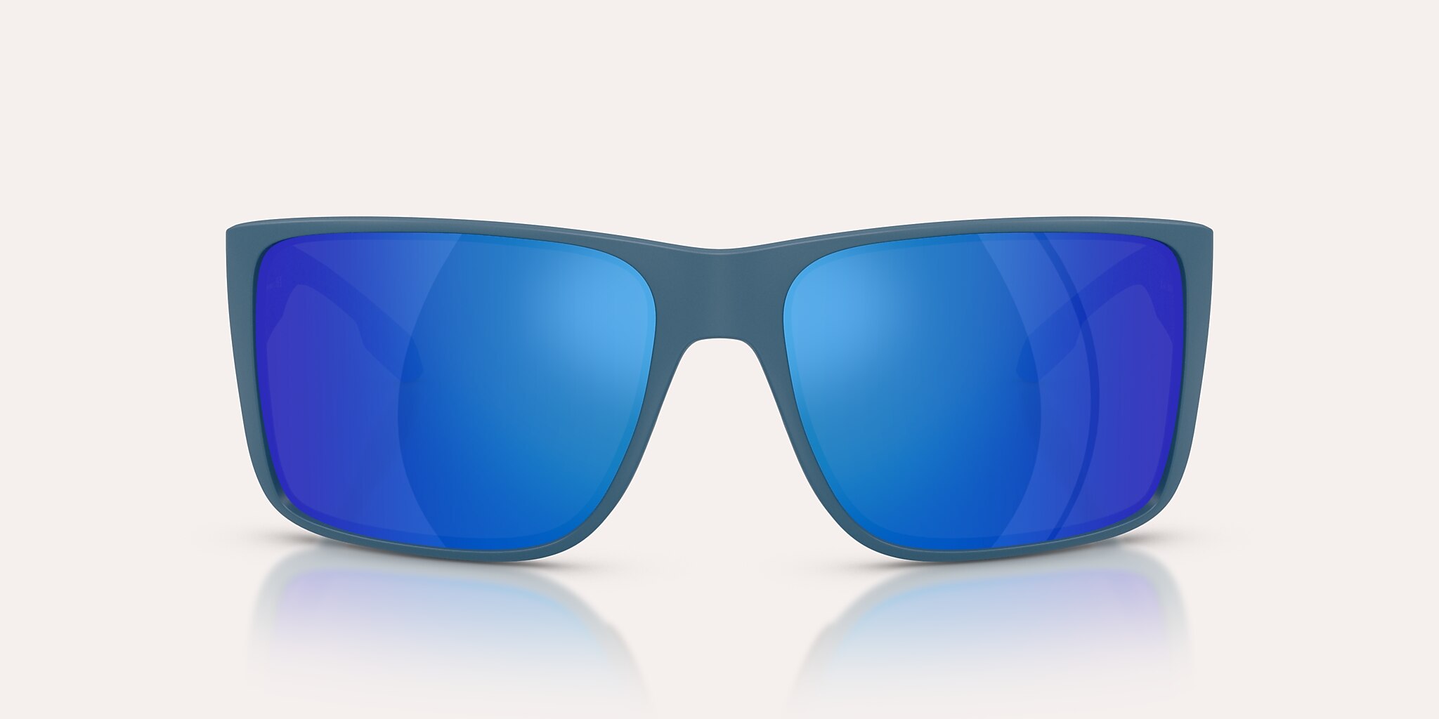 Sunglasses Native Badlands XL XL (62-16) with Blue Reflex Polarized lens and Overland Blue frame Image 2 of 5