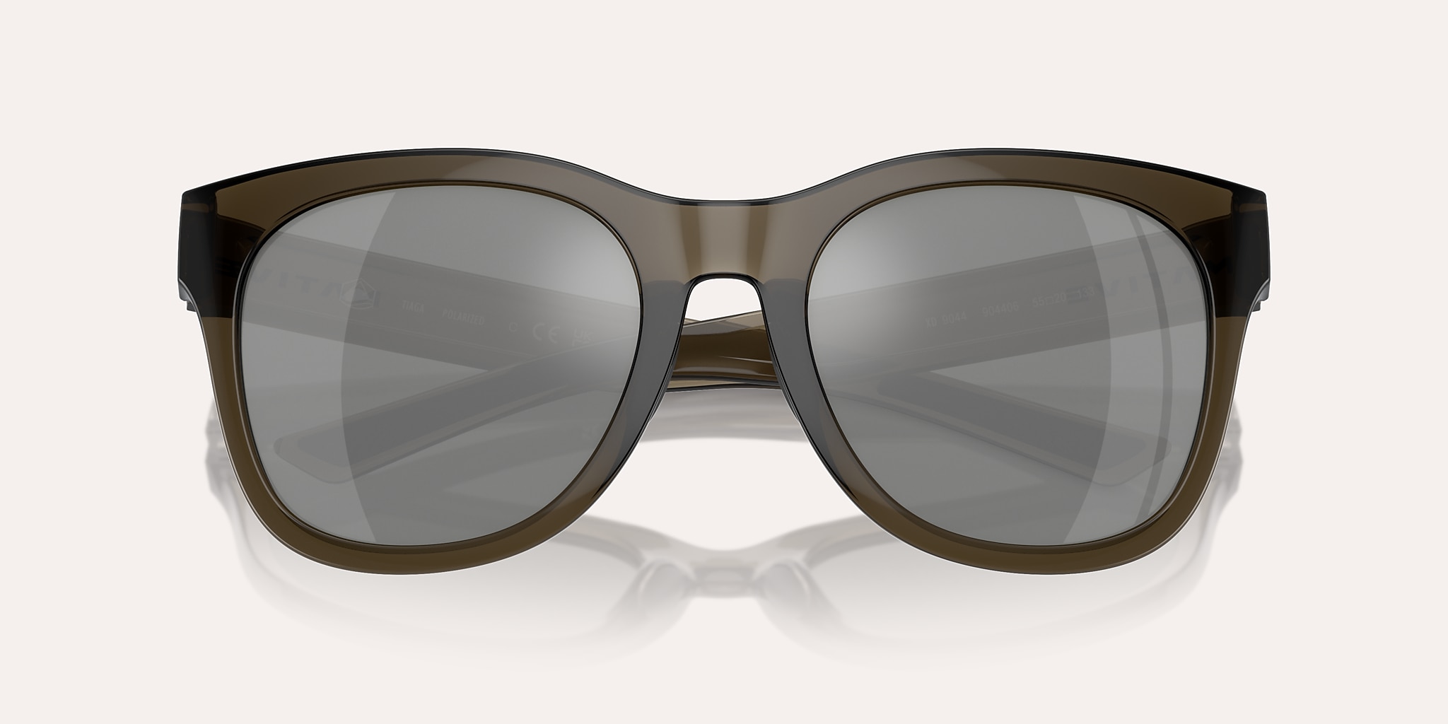 Sunglasses Native Tiaga XL (55-20) with Silver Reflex Polarized lens and Smokey Quartz frame Image 6 of 6 Sunglasses Native Tiaga XL (55-20) with Silver Reflex Polarized lens and Smokey Quartz frame Image 6 of 6