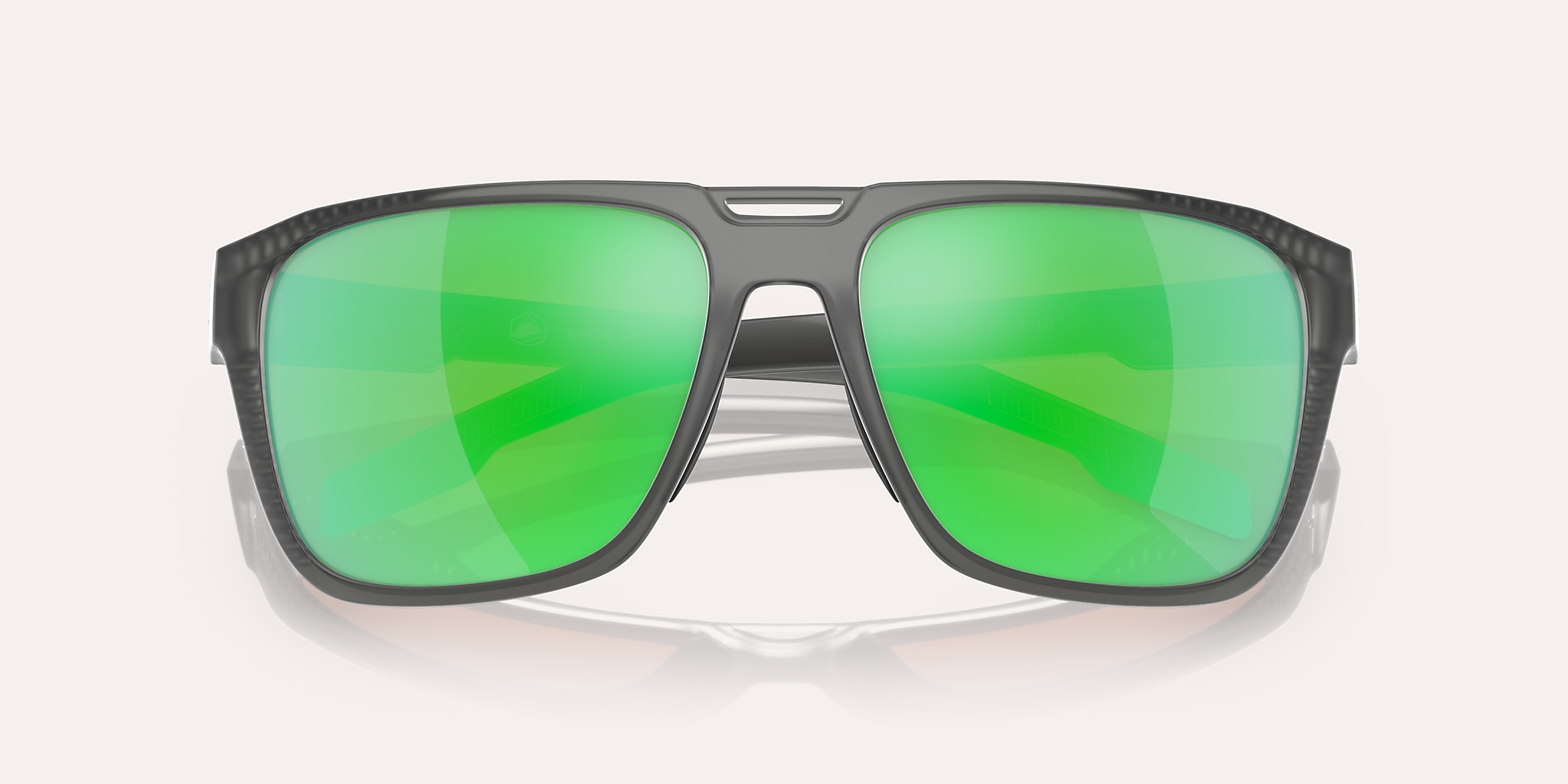 Lunettes de soleil Native Mammoth XL (57-16) avec Vert verre et Cristal fumée mat monture Image 5 de 5