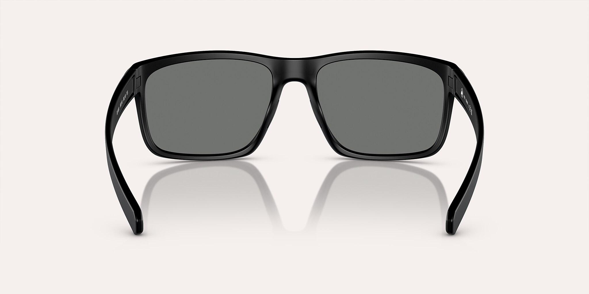 Lunettes de soleil Native Wells L (58-18) avec Reflet argenté verre et Noir mat monture Image 4 de 5