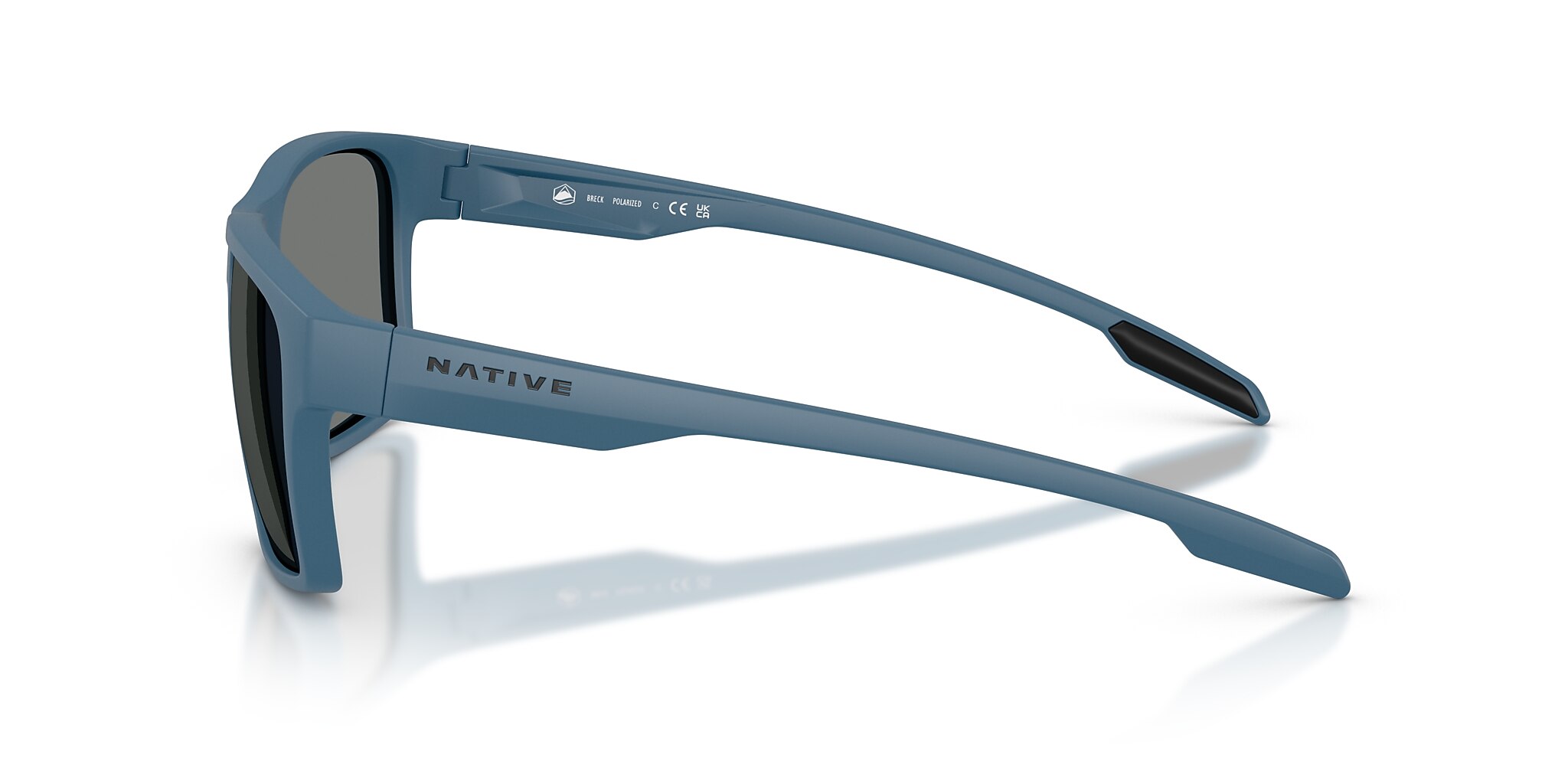 Breck Sunglasses Grey Polarized | Native Eyewear®