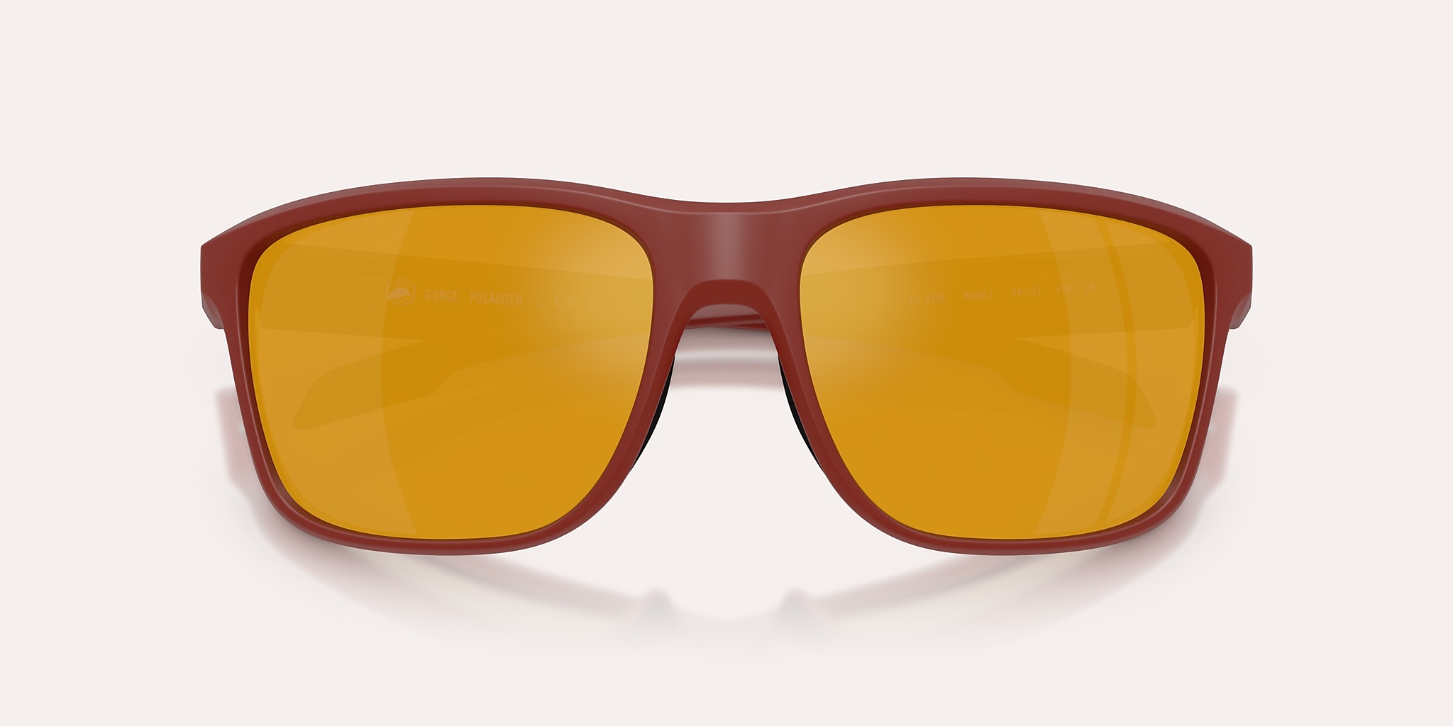 Lunettes de soleil Native Gorge L (59-17) avec Bronze reflex polarisé verre et Rouge monture Image 5 de 5 Lunettes de soleil Native Gorge L (59-17) avec Bronze reflex polarisé verre et Rouge monture Image 5 de 5