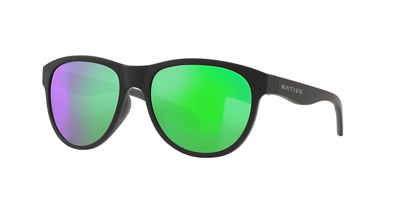 NATS 　SUNSEA Acadia Sunglasses Green Reflex | Native Eyewear®