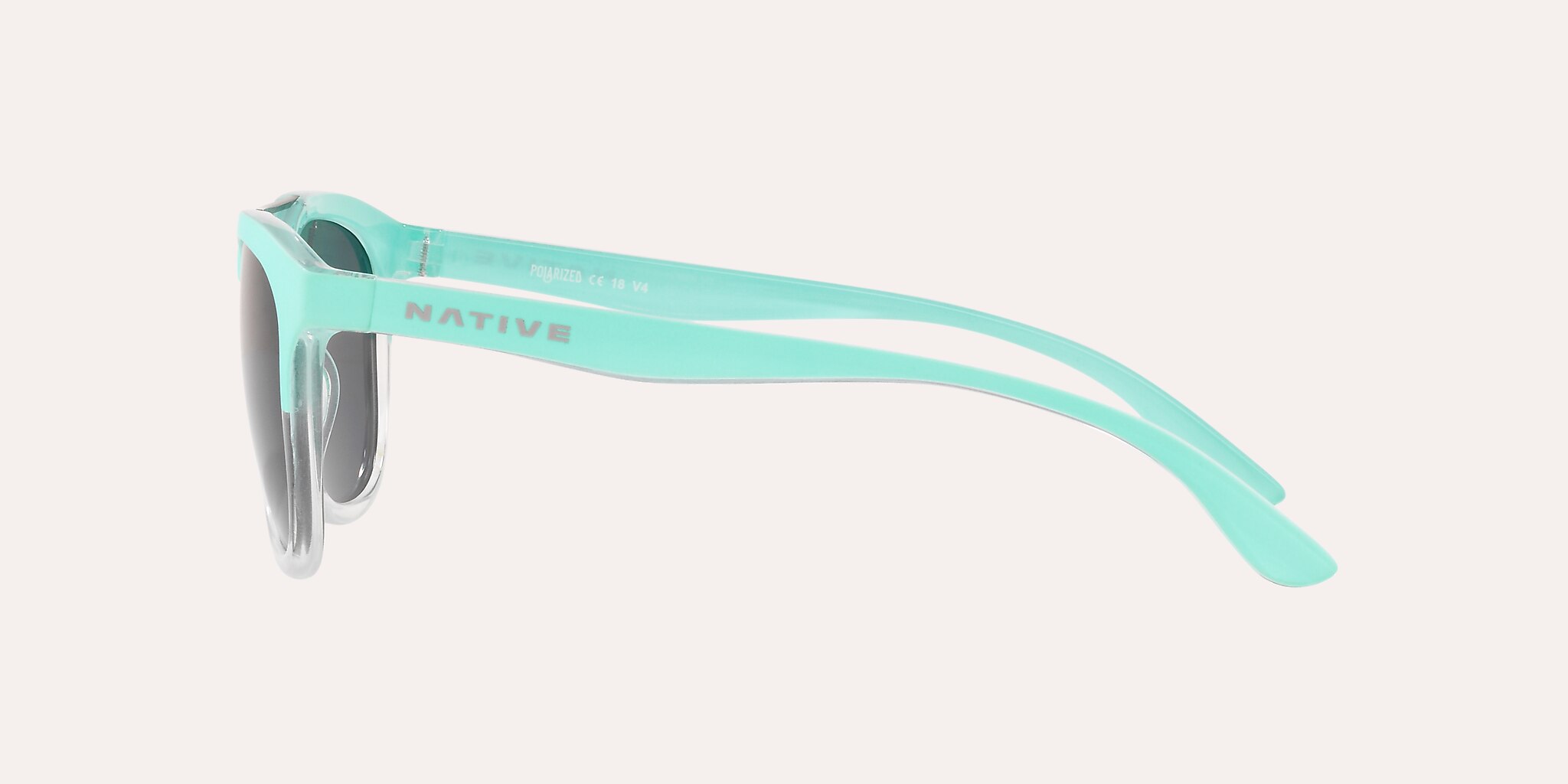 Sunglasses Native Sixty-Six L (54-20) with Grey lens and Mint/Crystal frame Image 3 of 4