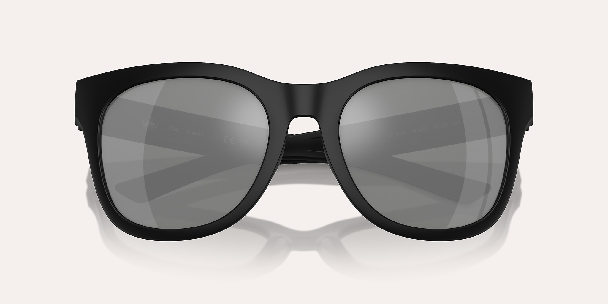 Sunglasses Native Tiaga XL (55-20) with Silver Reflex Polarized lens and Matte Black frame Image 5 of 5 Sunglasses Native Tiaga XL (55-20) with Silver Reflex Polarized lens and Matte Black frame Image 5 of 5