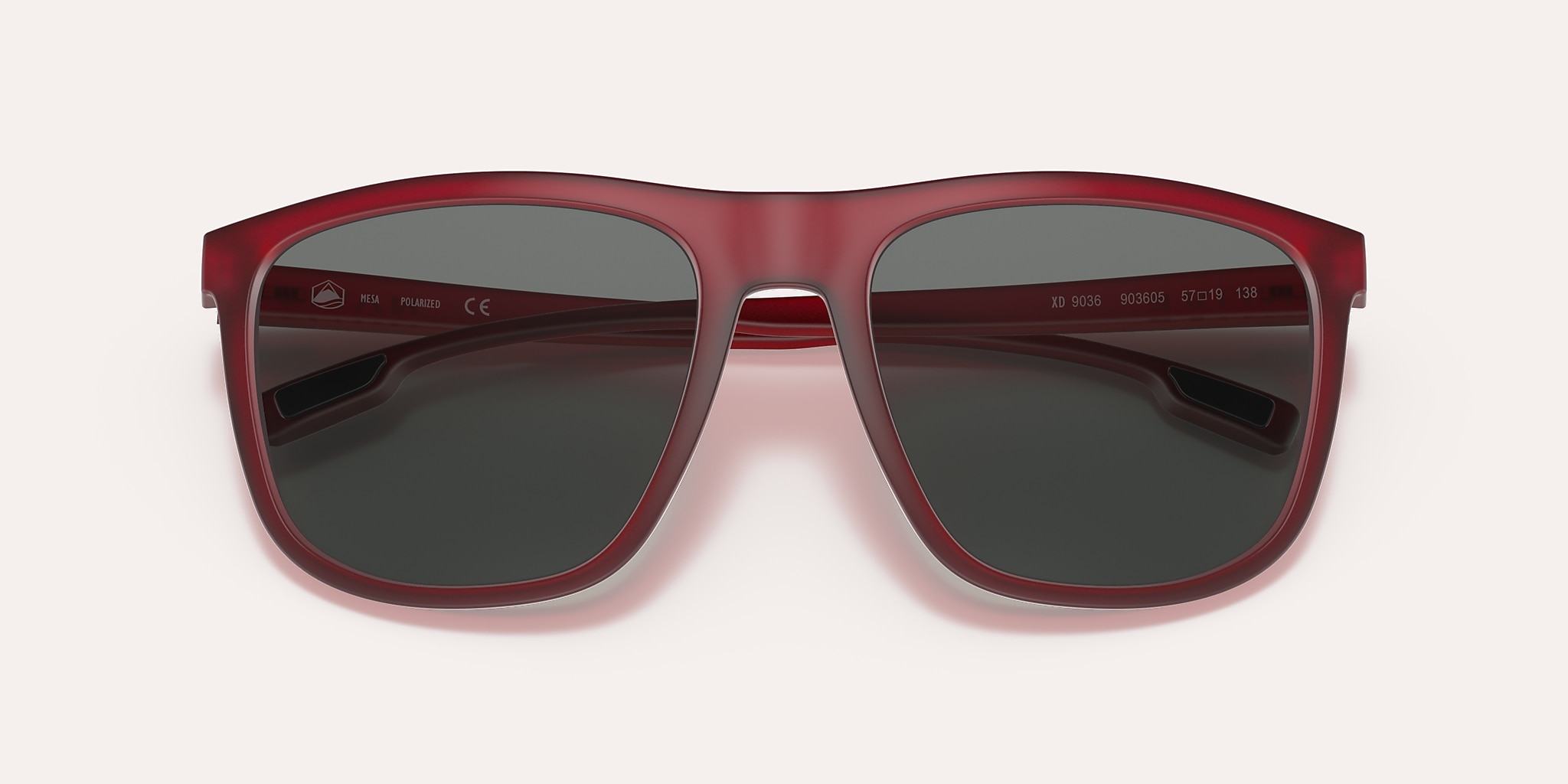 Sunglasses Native Mesa XL (57-19) with Grey lens and Matte Red Rock frame Image 5 of 5