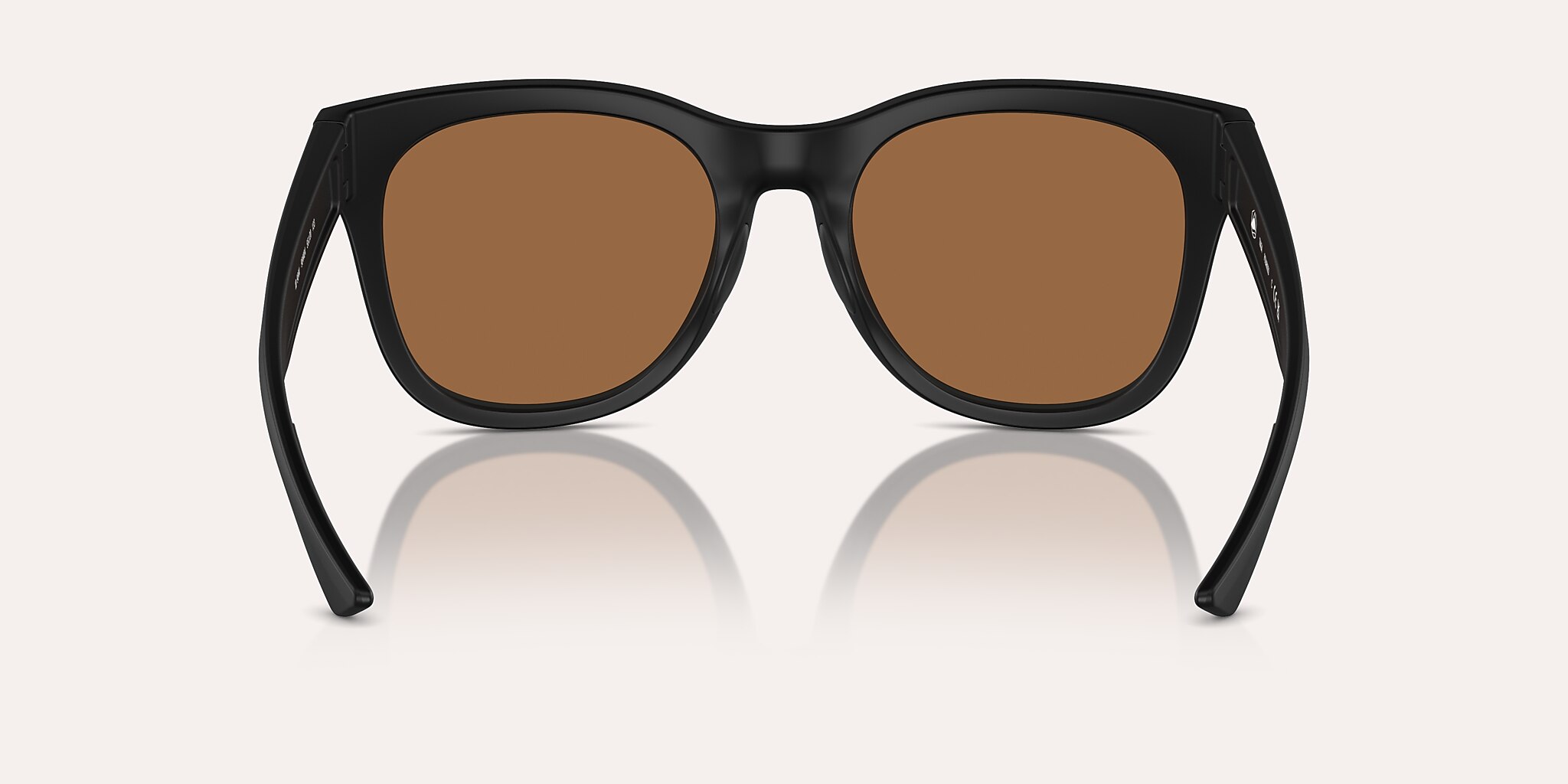 Sunglasses Native Tiaga XL (55-20) with Bronze Reflex Polarized lens and Matte Black frame Image 4 of 5