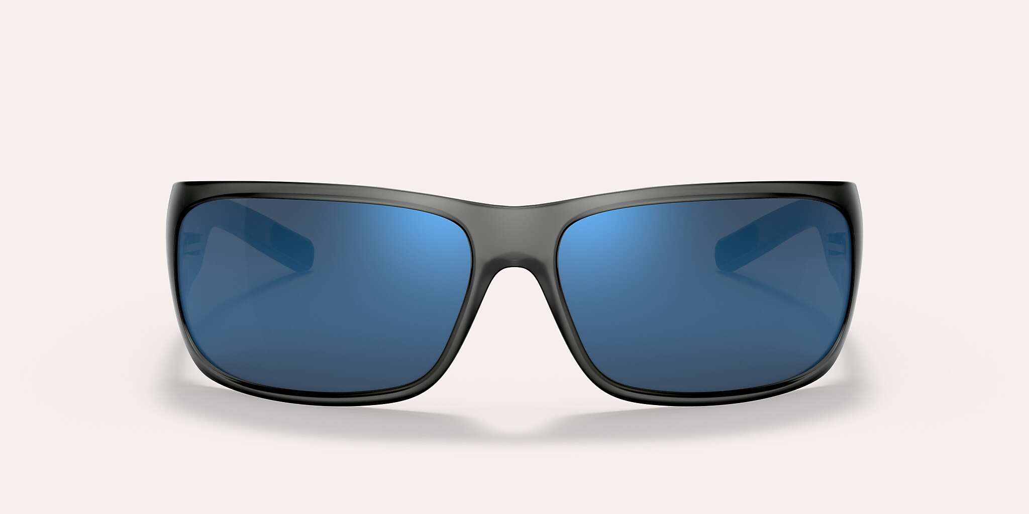Sunglasses Native Boulder SV M (66-15) with Blue Reflex lens and Smoke Crystal frame Image 2 of 5
