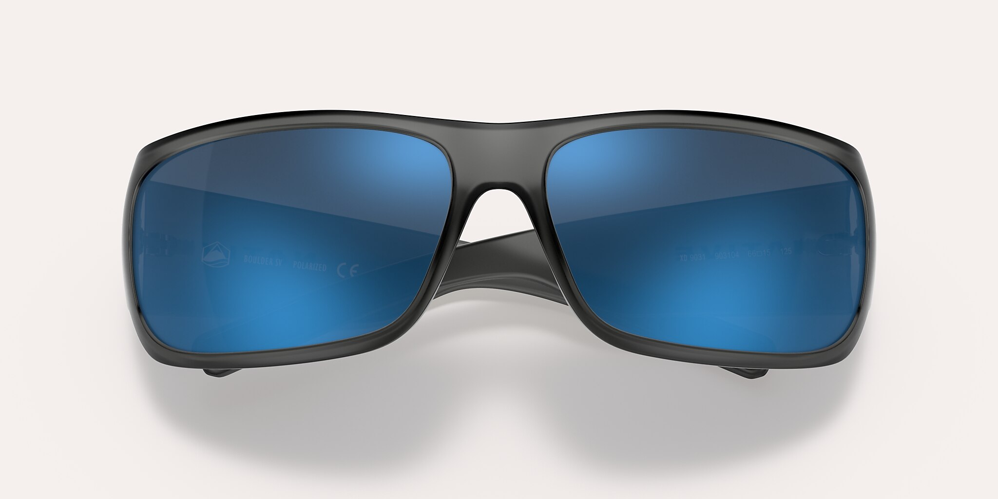Sunglasses Native Boulder SV M (66-15) with Blue Reflex lens and Smoke Crystal frame Image 5 of 5