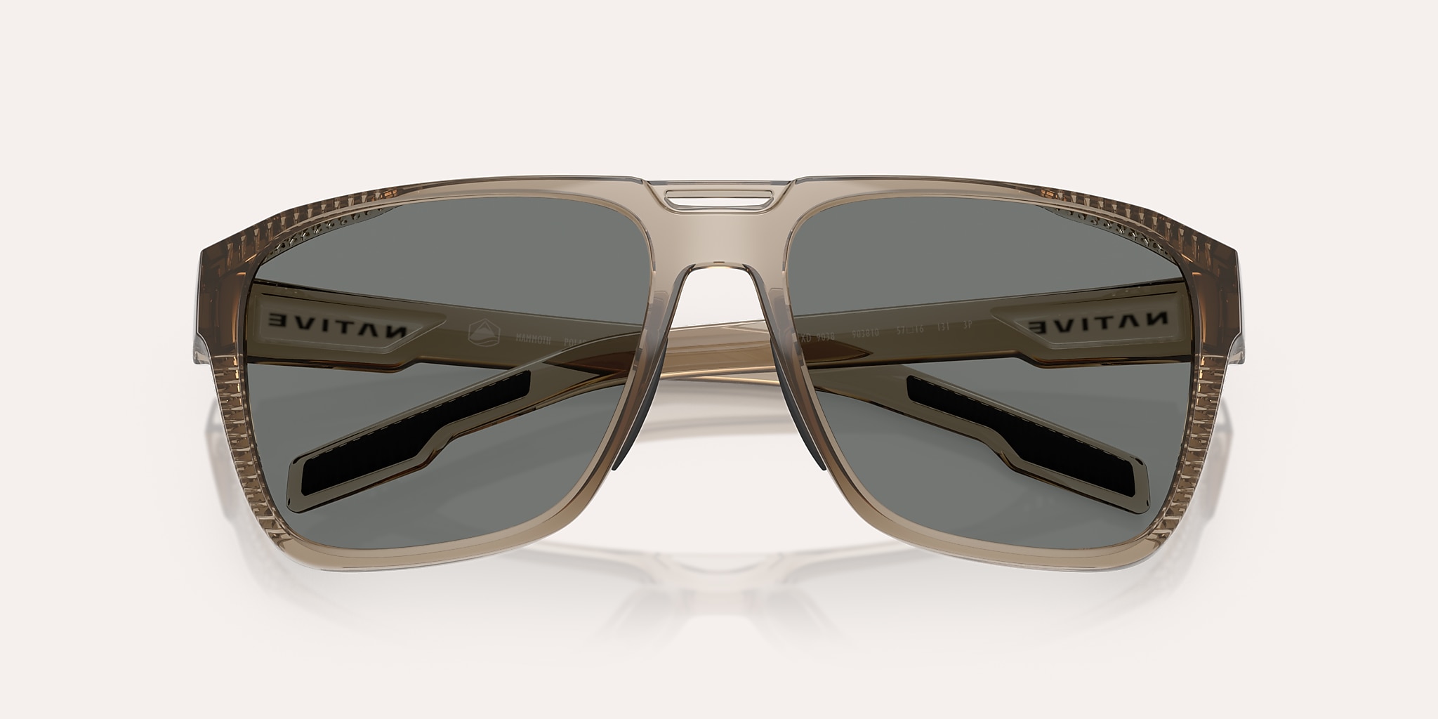 Sunglasses Native Mammoth XL (57-16) with Grey Polarized lens and Smokey Quartz frame Image 5 of 5 Sunglasses Native Mammoth XL (57-16) with Grey Polarized lens and Smokey Quartz frame Image 5 of 5