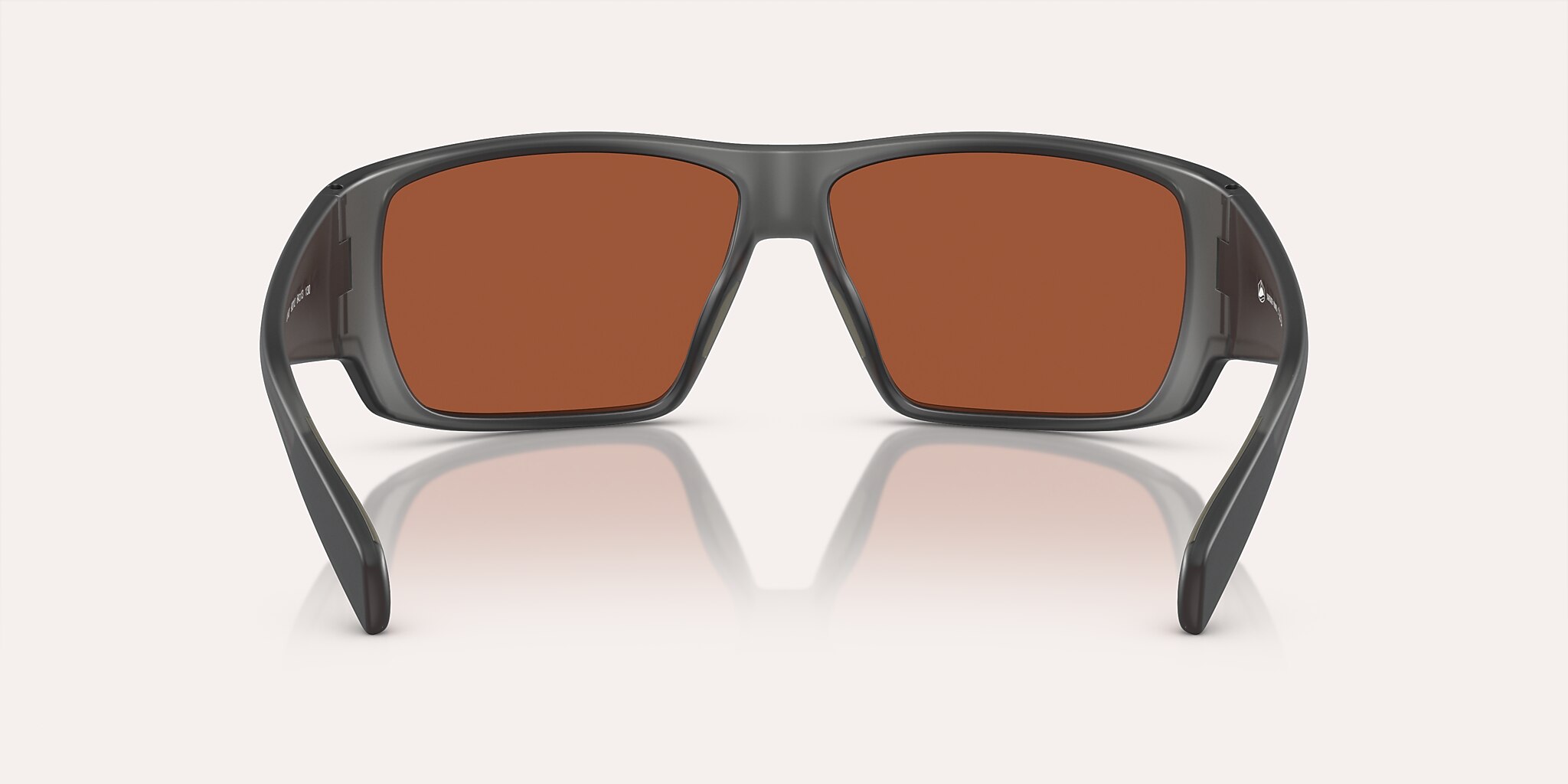 Sunglasses Native Sightcaster L (64-13) with Green Reflex lens and Matte Smoke Crystal frame Image 4 of 5