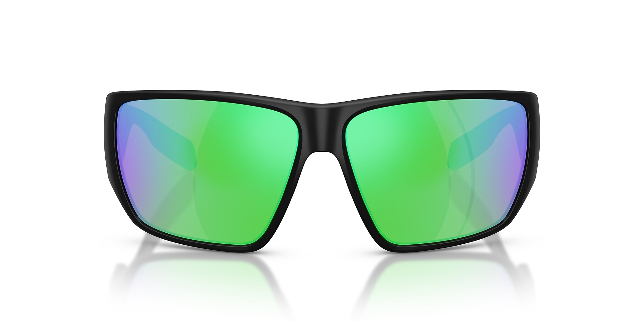 Sightcaster II Sunglasses Green Reflex Polarized | Native Eyewear®