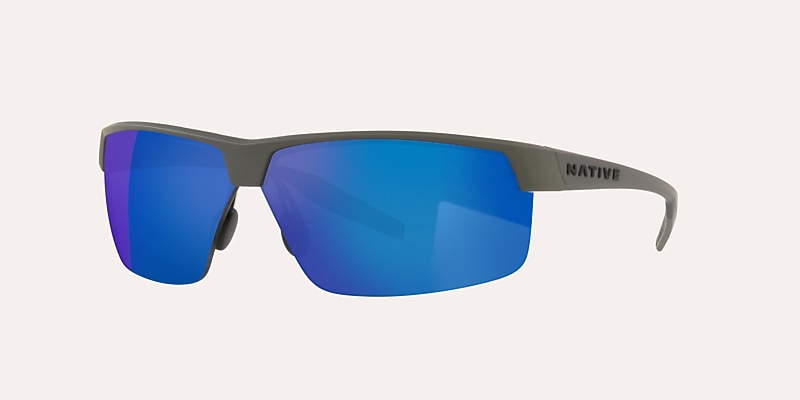 Sunglasses Native Hardtop Ultra XP S (71-05) with Blue Reflex lens and Granite frame Image 1 of 4