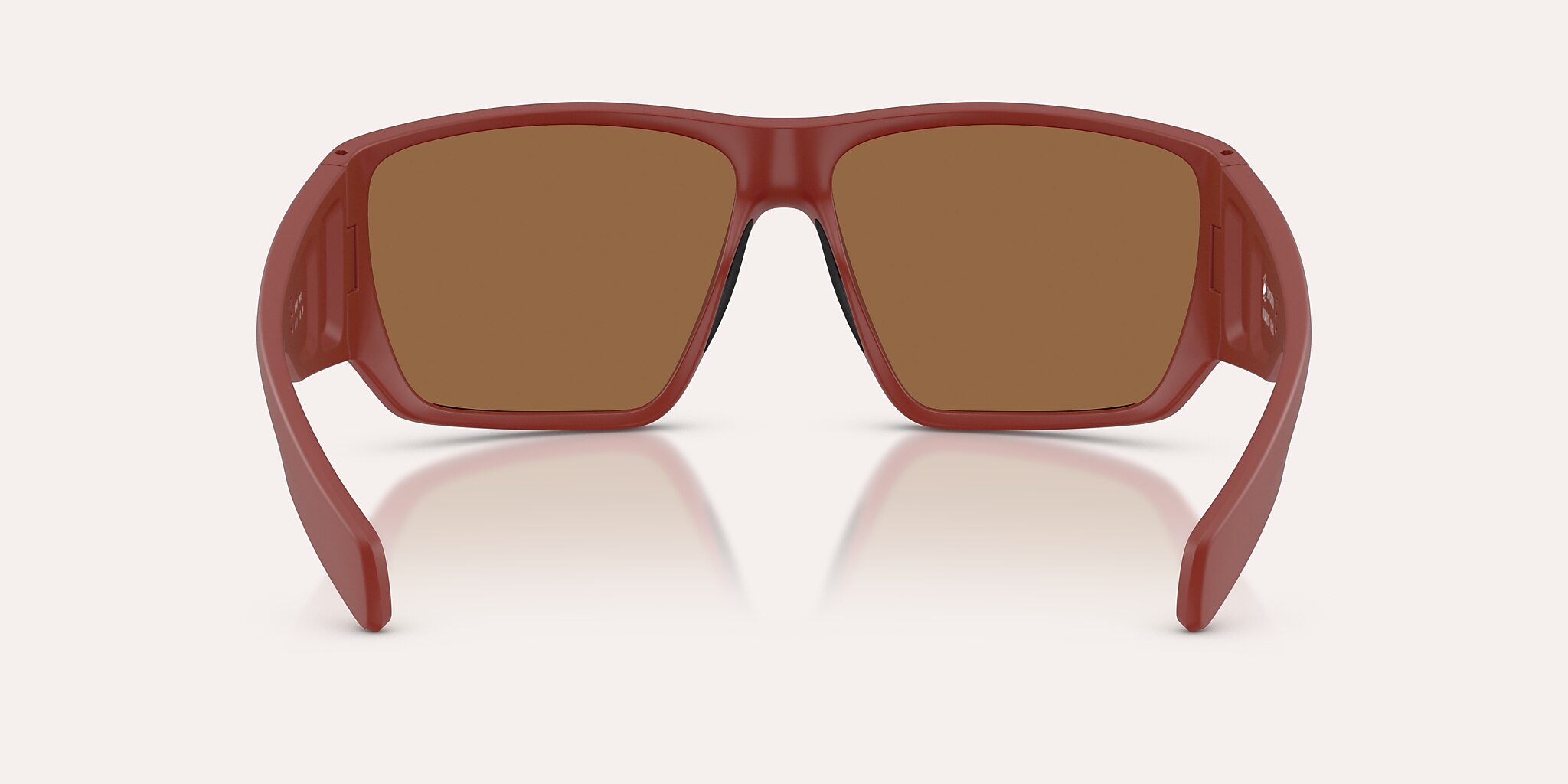 Sunglasses Native Sightcaster II L (64-13) with Bronze Reflex Polarized lens and Red frame Image 5 of 7
